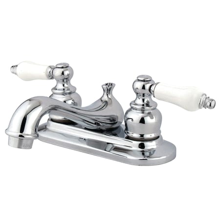 Kingston Brass 4" Centerset Bathroom Faucet, Chrome GKB601B